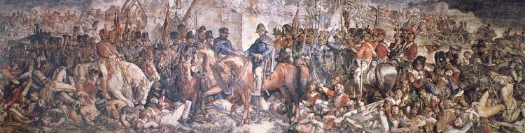The Meeting of Wellington and Blucher at Waterloo, Maclise, Daniel
